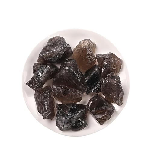 Set Stone Smoky Quartz Raw Stone Smoky Crystal raw Stone Stone Power Stone Feng Shui Purification Crystal Ore specimens Feng Shu