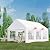 Acekool 13 x 20 FT Outdoor Tent for Backyard Party, Wedding Patio Camping Gazebo Shelter Pavilion Cater Wedding BBQ Events Tent w/Removable Sidewalls & 3 Storage Bags, White