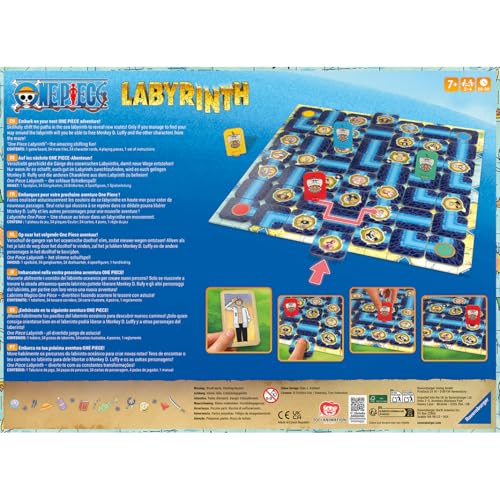 One Piece Labyrinth juego de mesa estratégico para familia miniatura 7