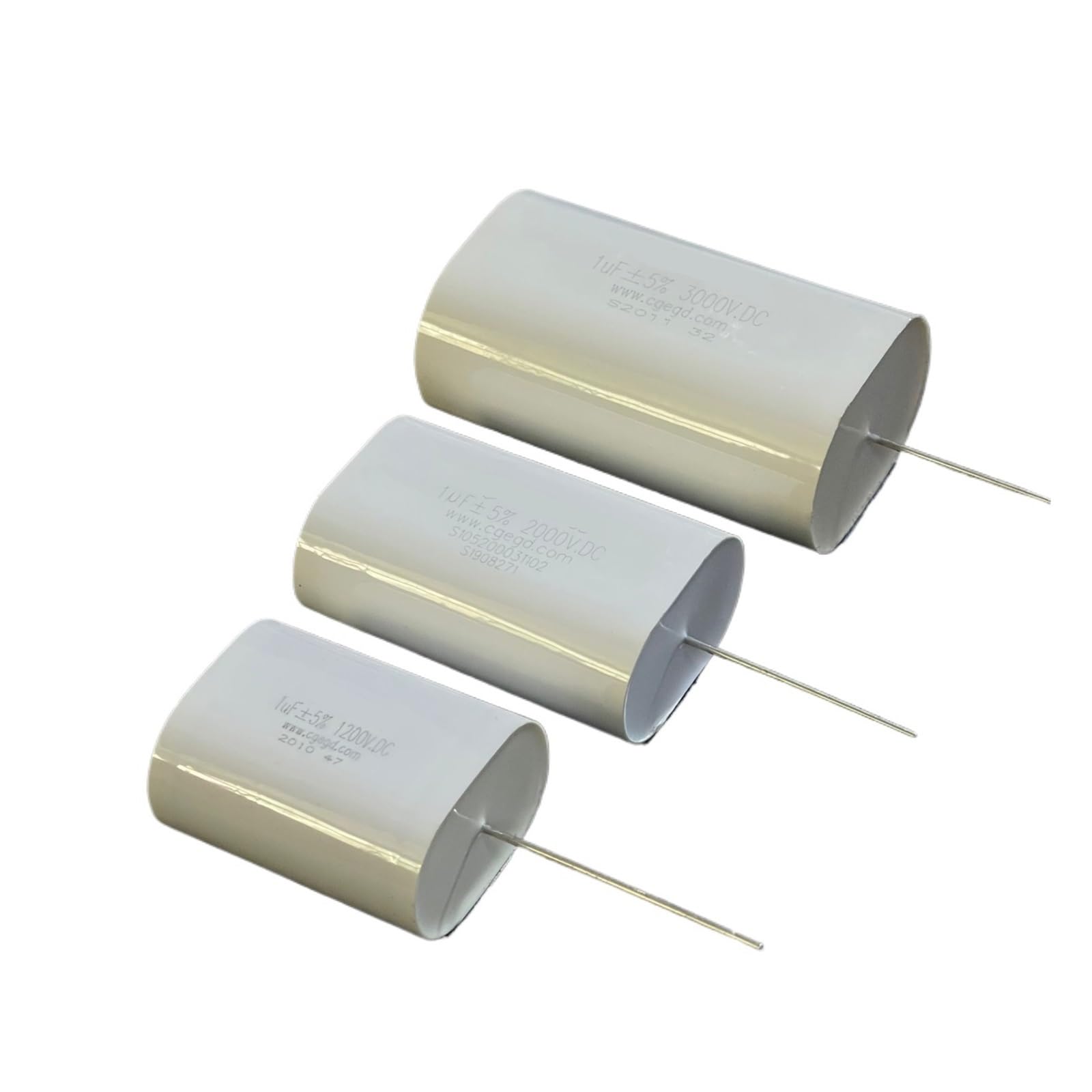 LEOTNNDQ 1pcs 1UF 1200V 2000V 3000V DC film capacitor with copper feet(Mlc-sb 1UF1200V)