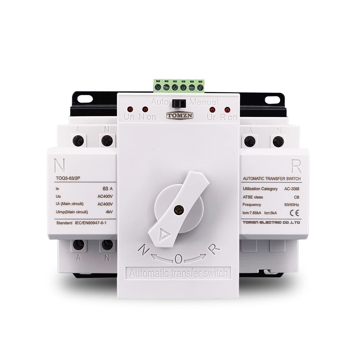 Buy Circuit Breaker,Safety Breaker 2 Input 1 Outpout 2P 63A 230V 50