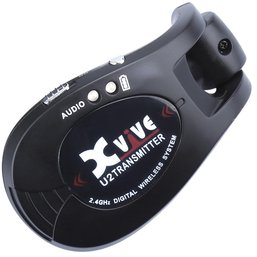 Xvive XV-U2T Kablosuz Gitar Bağlantı Sistemi için Verici - U2 Modeli ile Çalışır