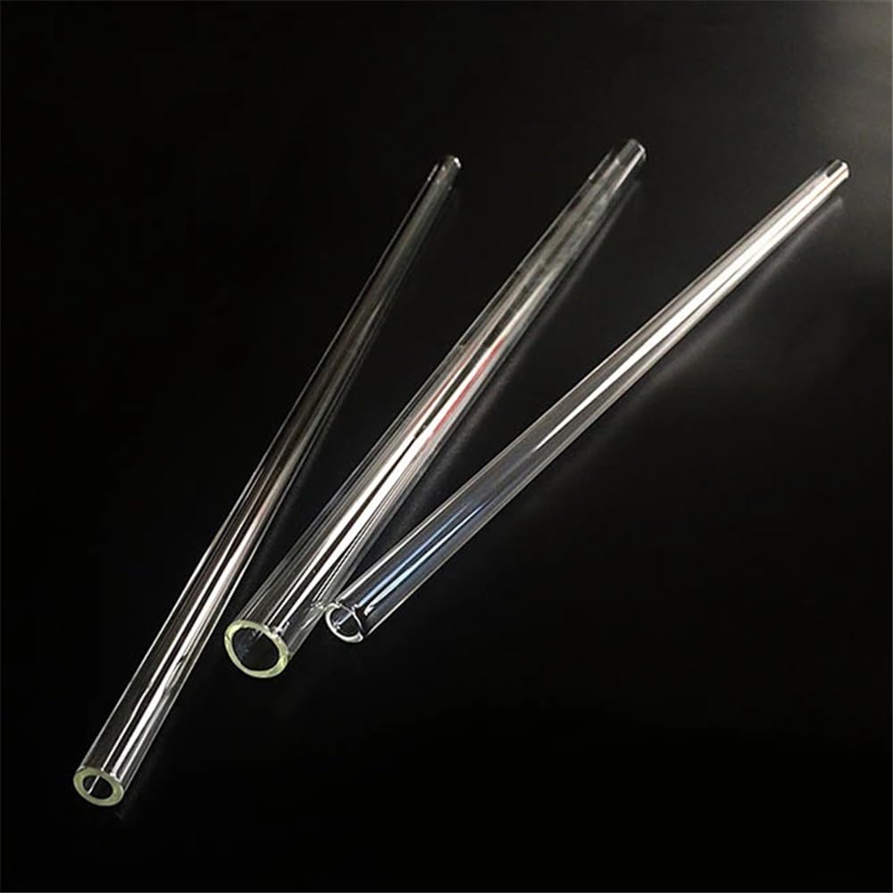 Attrezzature e forniture di laboratorio Tubo in vetro borosilicato ad alta densità, diametro esterno 60 mm, spessore 2 mm/2,8 mm/5, lunghezza 80 mm/450 mm/500 mm/600