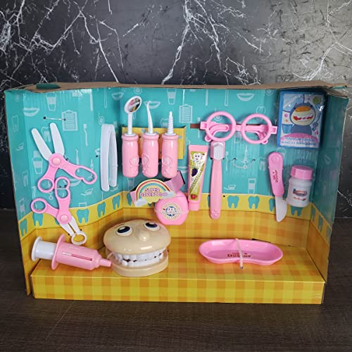 Kit Dentista (G) Rosa, Fenix Brinquedos