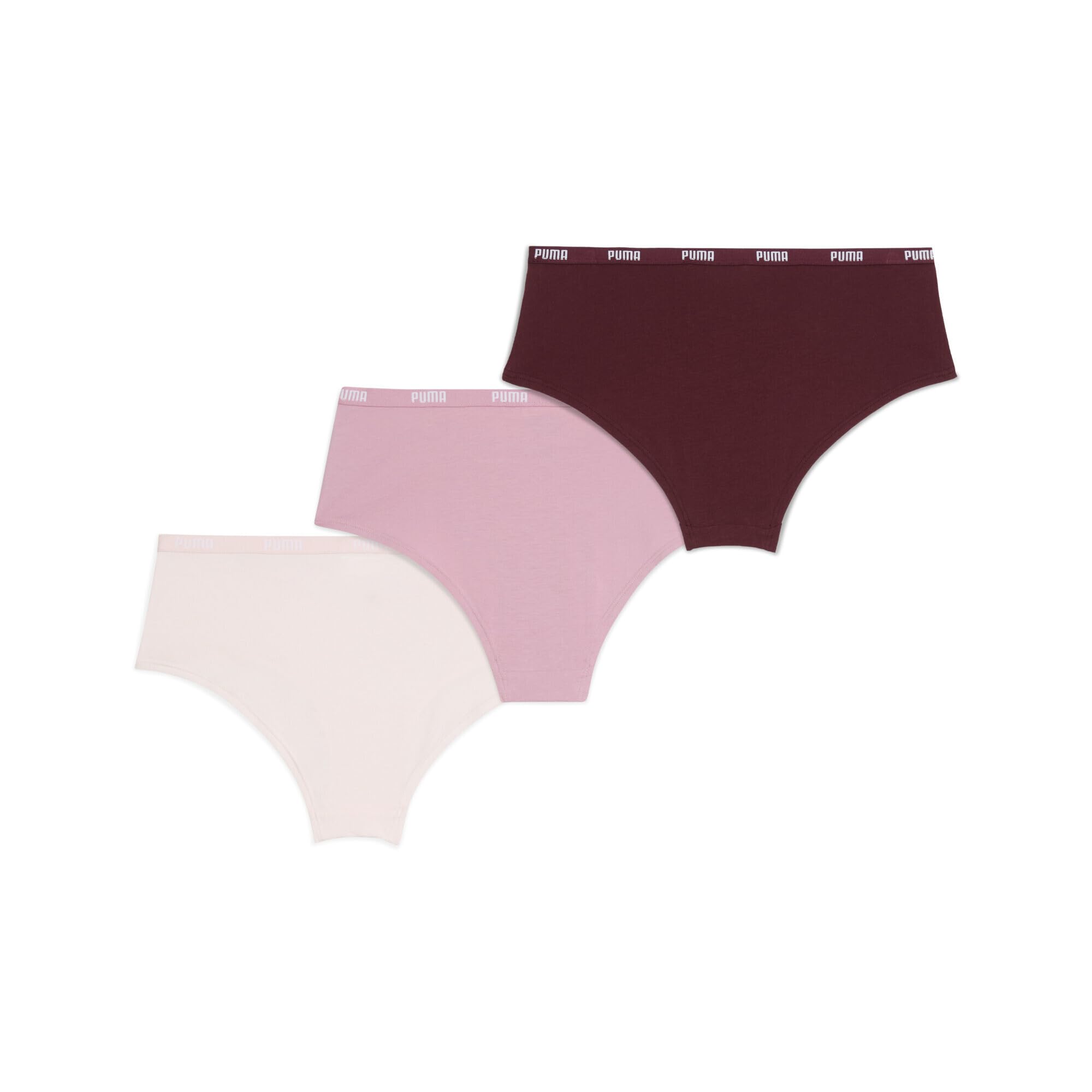 PUMA Hipster Ropa Interior Mujer Pack de 5