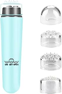 Brinmomp Mini Massager, Mini Tool Mini Massager for Face Back, Neck, Small Size -Green