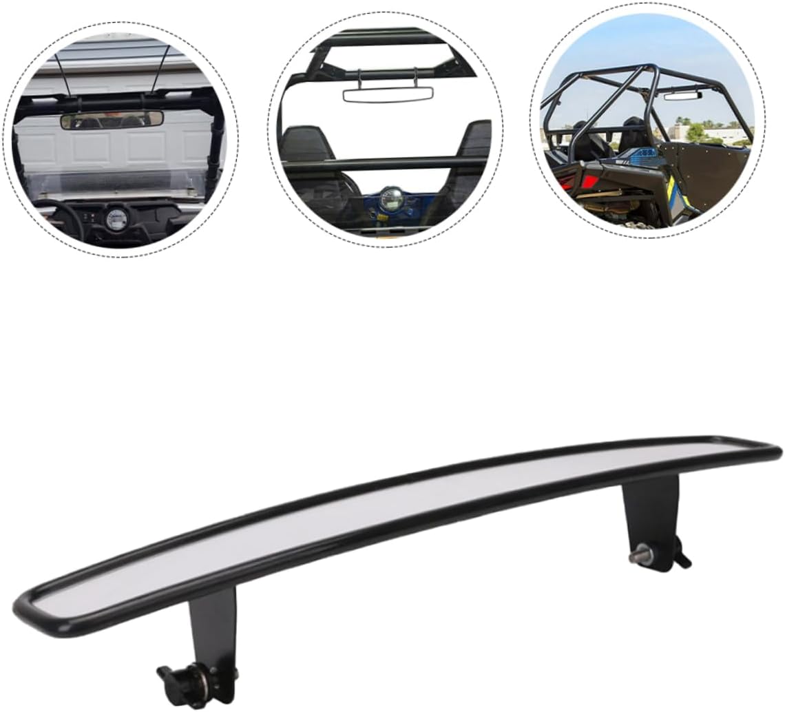 Cabilock Wide Angle Rear View Mirror Set Car Interior Wide Angle Mirror for Safe Parking Compatible SUVs and Off-Road Vehicles