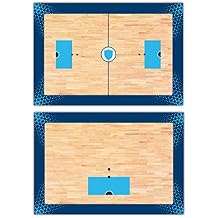 Haberdashery Online Tactical Double Sided Hockey Sports Board, Custom Team Shield, Training Table, 12x7.8 in, 5mm PVC, Vinyl, Gloss Laminate