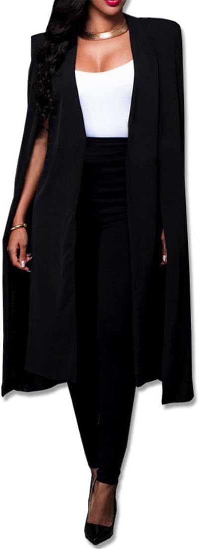 lovecarnationWomen Casual Lightweight Open Front Duster