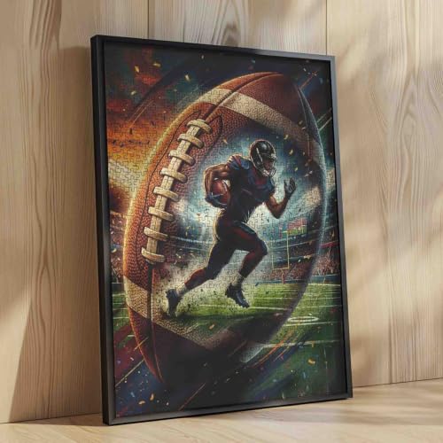 1000 Teile Puzzle für Erwachsene American Football Stadion Puzzles – Ansicht 4