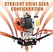NEOTEC 52CC 2-Stroke Gas Powered Earth Auger Post Fence Hole Digger + 6