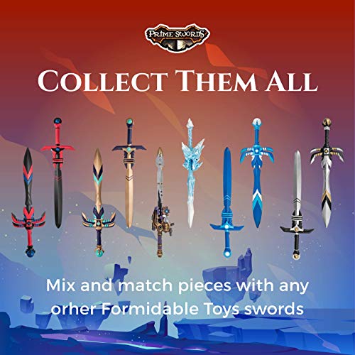 Formidable Toys - Foam Sword For Kids - 32" Eon Arc Red & Black Prime Swords - Foam Swords For Adults And Kids - Foam Weapons - Knight Toys - Premium Customizable Play Swords For All #TOP5