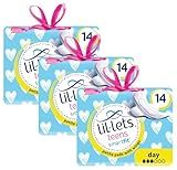 Lil-Lets Teens Smartfit Pads with Wings, Petite, 14 Pads (Pack of 3)
