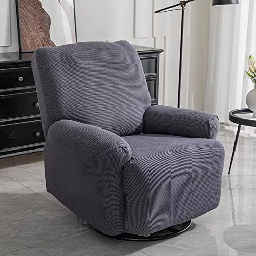 Funda lavable antideslizante para sofá reclinable de dos plazas gris 2