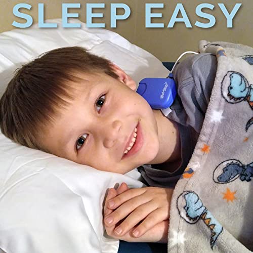 Image of Wet-Stop 3 Blue Bedwetting Enuresis Alarm with Loud Sound and Strong Vibration for Boys or Girls, Proven Solution for Bedwetters