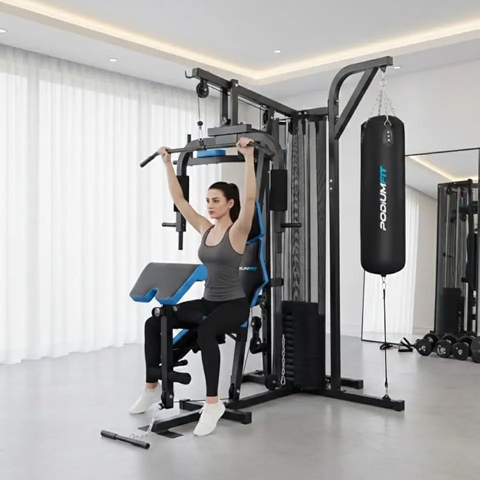 Multi Estação de Musculação Academia Podiumfit ME700a 100kg