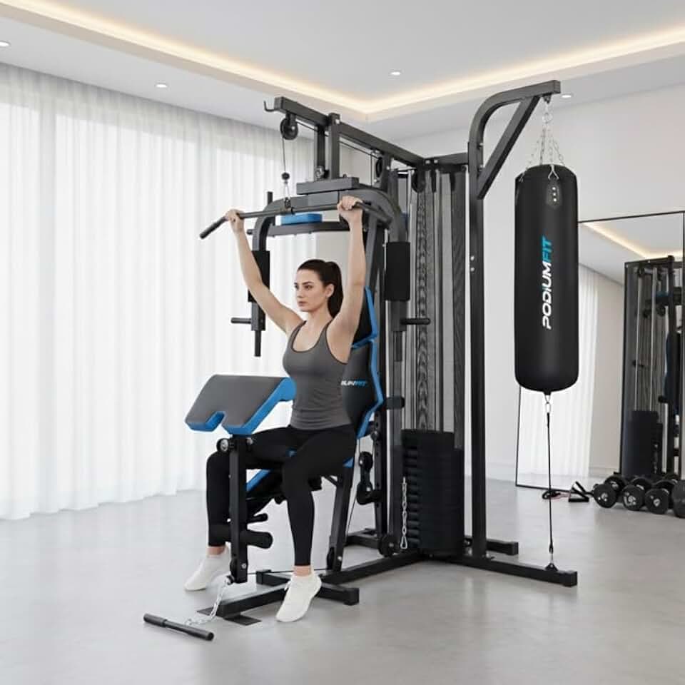 Multi Estação de Musculação Academia Podiumfit ME700a 100kg