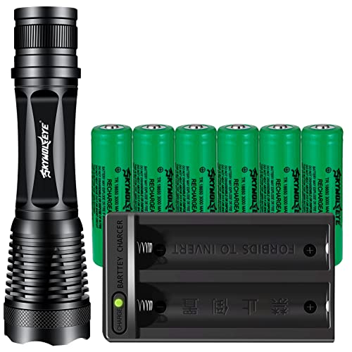 Our Top 10 Best 18650 Rechargeable Flashlight Battery