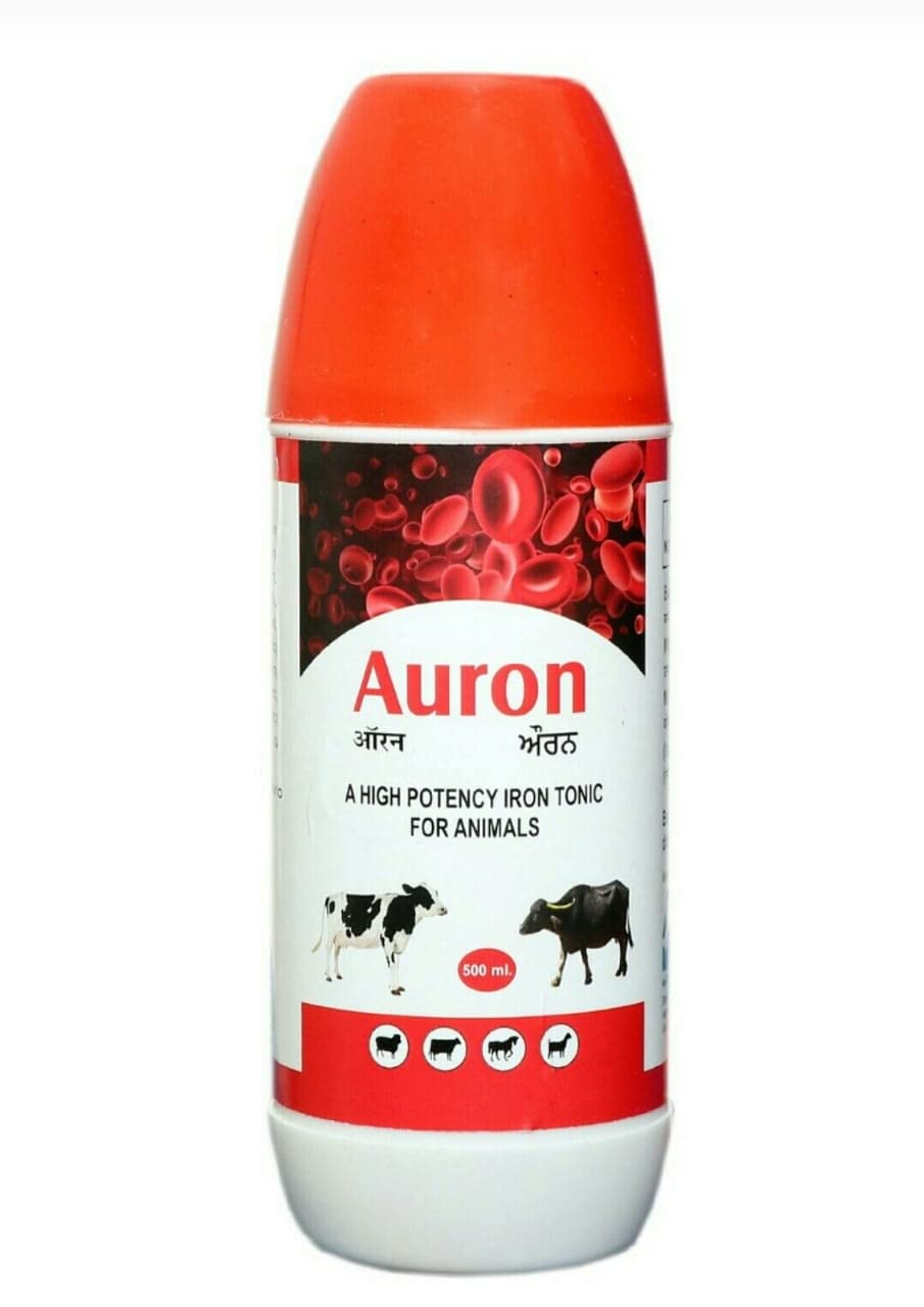 Pharma Auron Iron Tonic 500 ML, Veterinary Iron Tonic for Cow, Buffalo, Cattle, Goat, Poultry & Livestock Animals-picture-14