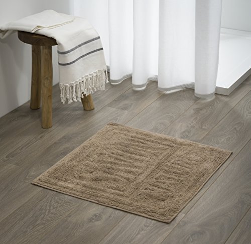 Sealskin Savon de Provence Bath Mat, Cotton, Brown, 60 x 1 x 90 cm