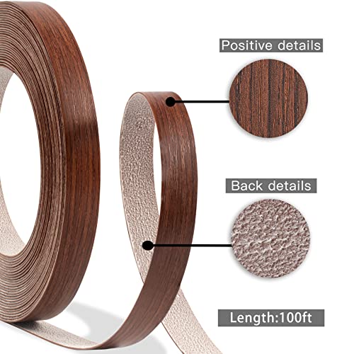 Cherry Edge Banding, 2 Inch X 100ft Roll Of Veneer Edge