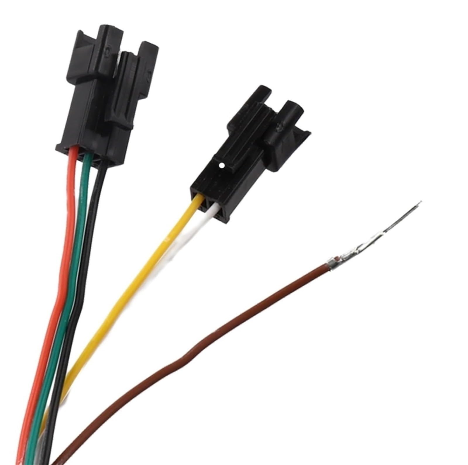Ensemble de poignées d'accélérateur for vélo électrique, avec écran LCD, for vitesse, kilométrage, tension, courant 36-72V(C)