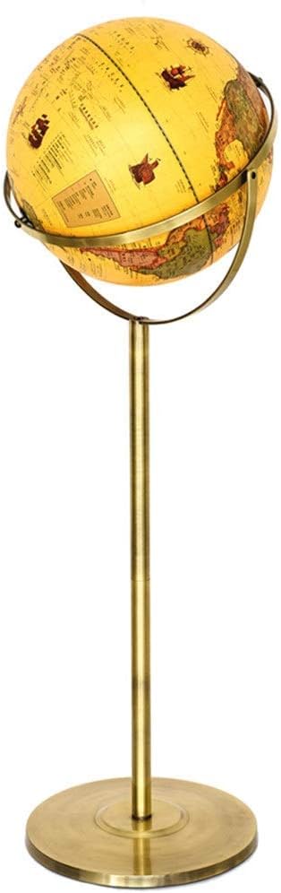 Globes World Globe for Teachers 32cm Diameter World Globe with Stand Adults Geographic Globes Globes of The World with Stand (Deep Blue 32x90cm)