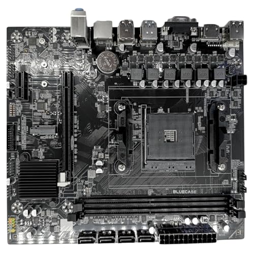 Placa Mãe A320 DDR4 AMD Ryzen 1ª a 5ª Geração Conector M.2 2280 NVMe PCIe 3.0 Conector SATA III