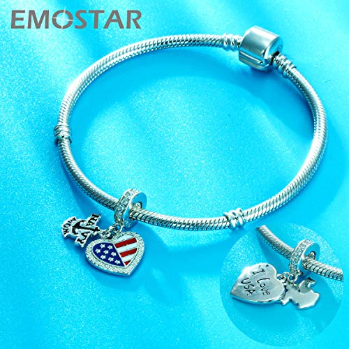 EMOSTAR Mothers Day Series Charms, 925 Sterling Silver Mother Daughter Sister, Tree Man, Family Tree of Love, Best Friend, Mom Heart Beads, Gifts for Family/European Women Bracelet3