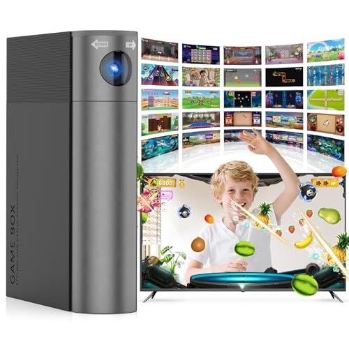 Console de Jeu AR par Mouvement Enfant: Jeux Vidéo Plug & Play pour des Jeux Actifs en Intérieur des Moments de Plaisir en Famille et des Fêtes - Cadeau...