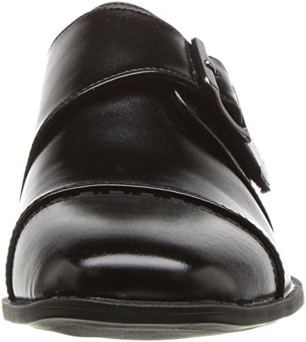 Stacy Adams Boy's Macmillian Uniform Dress Shoe, Black, 12.5 Little Kid | Image 1