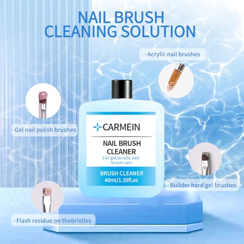 Image of Nail Cleaner & Nail Brush Cleaner - Polyester Nail Gel Essential Kit(Gel Cleanser set D)