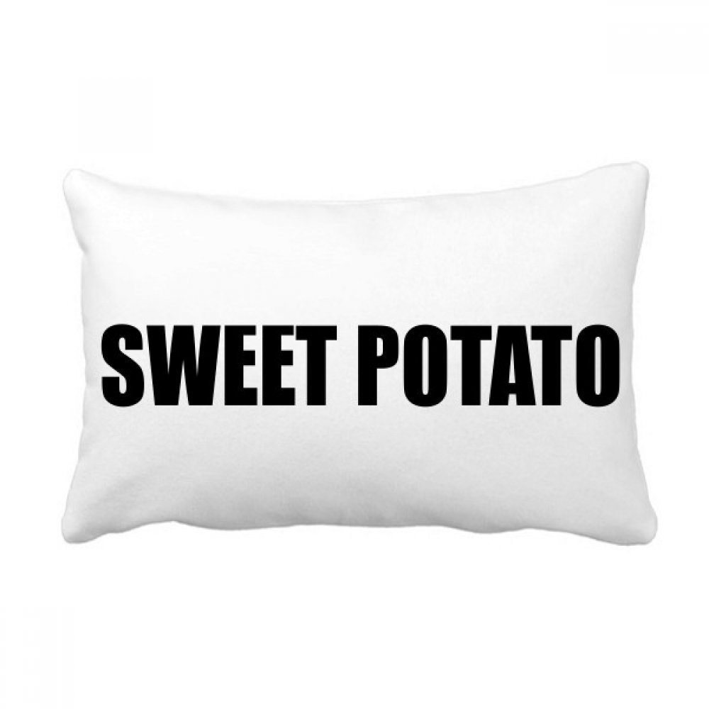 Coussin patates douces 40x60 cm oreiller lombaire multicolore