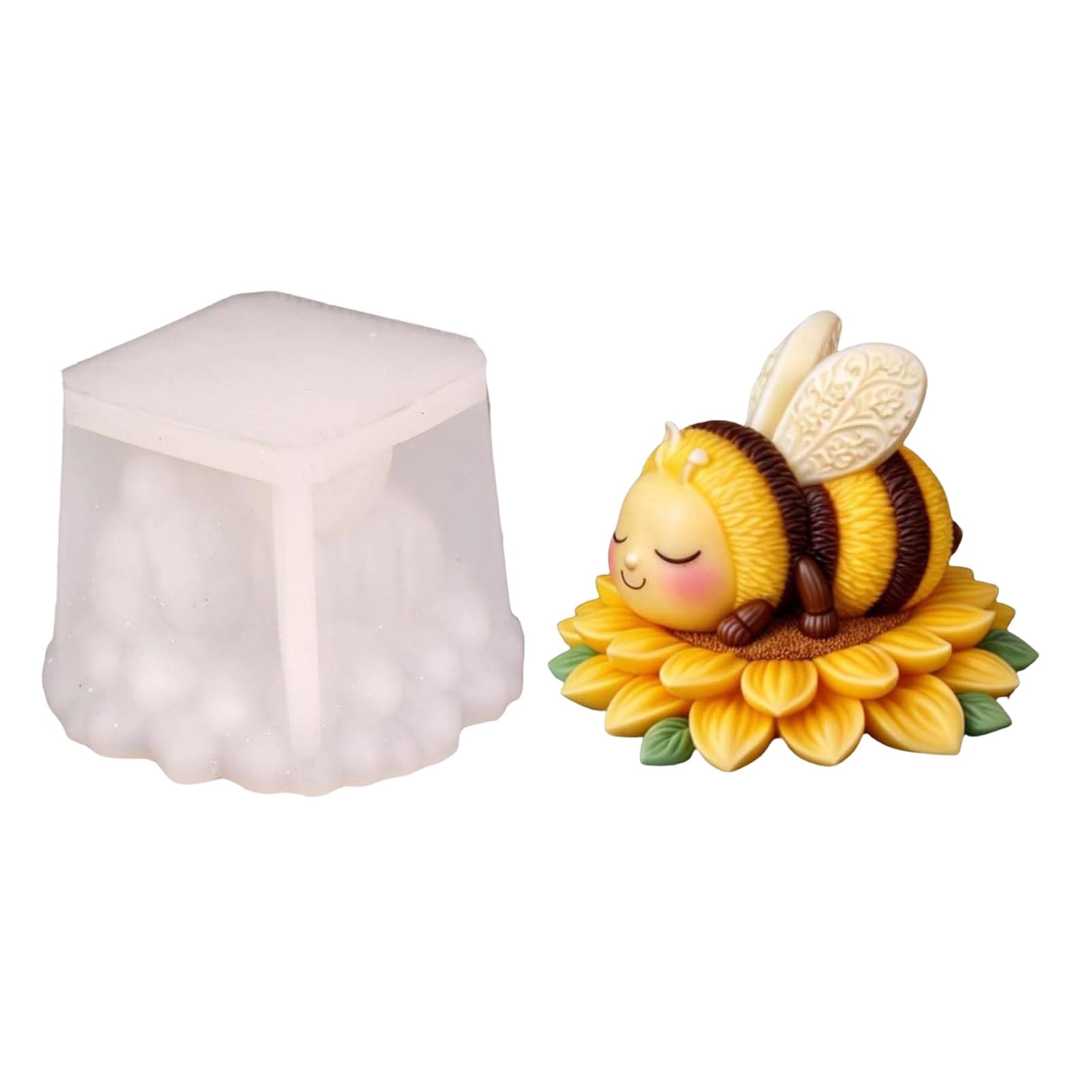 Mekalero Multi Purpose Winged Creature Silicone Form for Producing Unique Light Items Sweets and Soap Products Temperature Silicone Mold