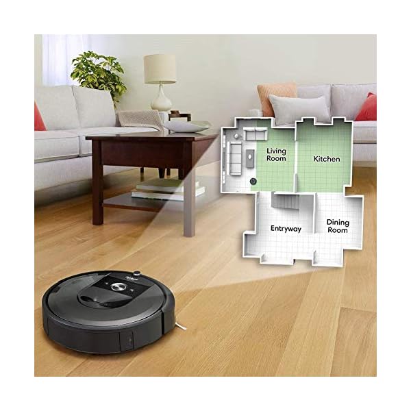 iRobot® Roomba® j7+ (7550) Robot Vacuum Bundle with Automatic Dirt Disposal WiFi Connected