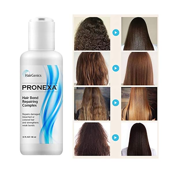 Hairgenics-Pronexa-Hair-Bonder-Bond-Repairing-Complex-and-Conditioner-for-Damaged-and-Treated-Hair-4-FL-OZ-Provides-8-full-treatments Hairgenics Pronexa Hair Bonder Bond Repairing Complex and Conditioner for Damaged and Treated Hair. 4 FL OZ Provides 8 full treatments