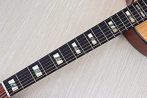 KEPOHK 41 pouces guitare Folk 6 cordes avec touche incrustée Quare Shell 41 pouces guitare-avec-égaliseur - Les Beatles, Paul McCartney, John Lennon, RIngo Starr, George Harrison KEPOHK 41 pouces guitare Folk 6 cordes avec touche incrustée Quare Shell 41 pouces guitare-avec-égaliseur – Image 7