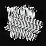Electric-bicycle-Silver-Spokes-13G-Diameter-22mm-Length-100-290mm-spokes-45-Steel-nipples-36pcslot