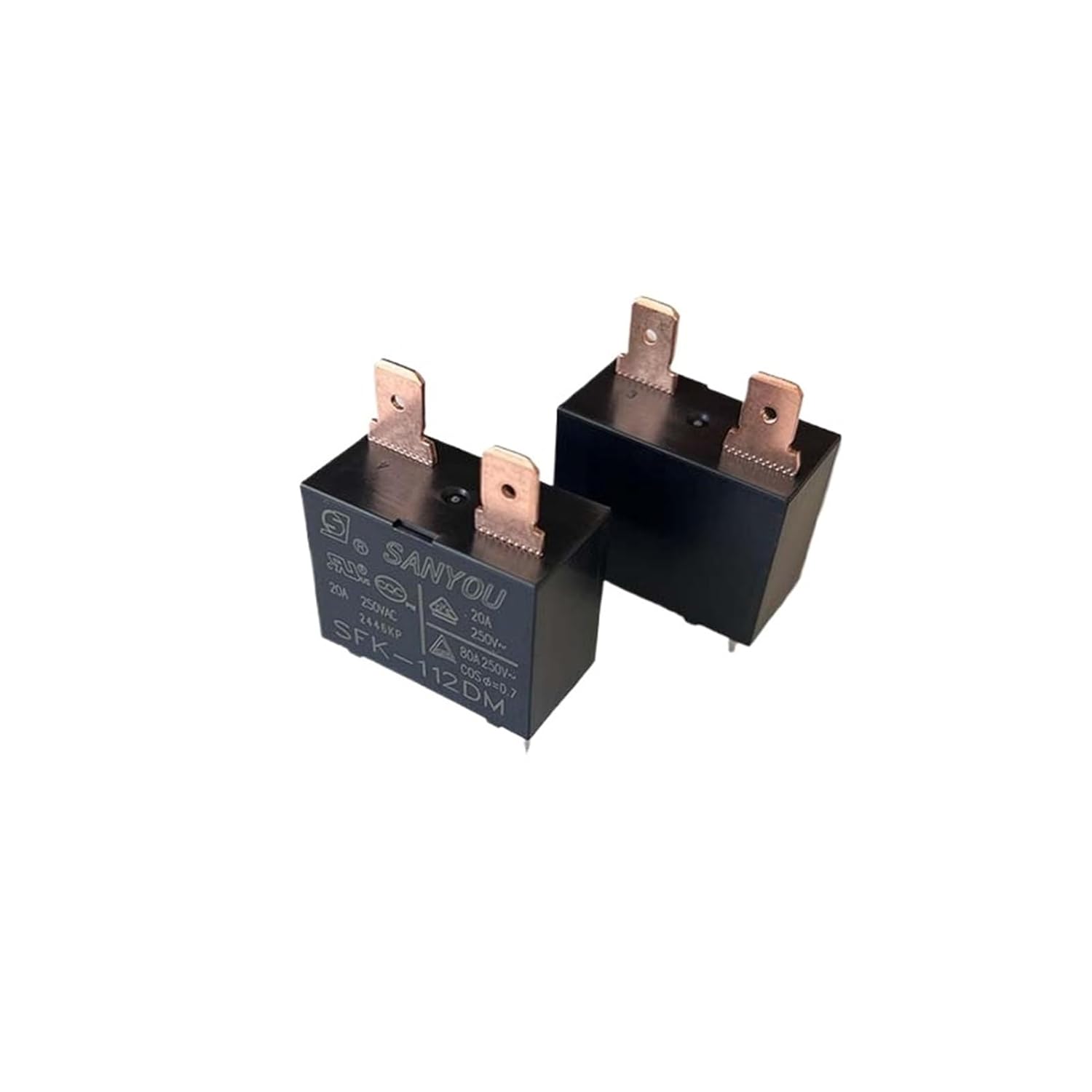 Relay 5PCS/10PCS SFK-112DM Air Conditioner SFK-112DM-12VDC SFK-124DM 20A 250VAC 4pins(10PCS SFK-112DM)