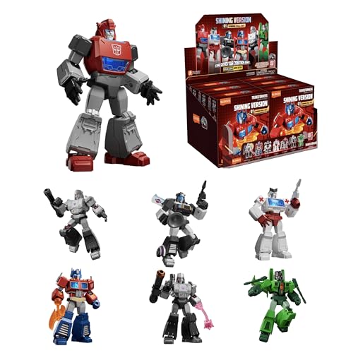 Transformers Blokees Plastic Model Kit Shining Version 01 Shining Roll Out Sortiment (6)