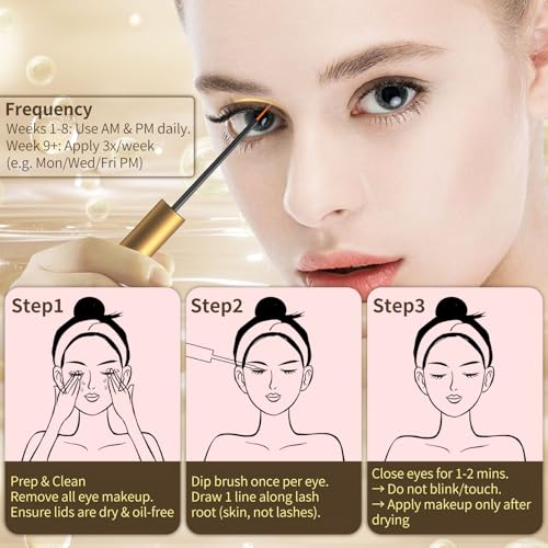 15% Off Eyelash Growth Serum with Peptide & Vitamin Formula - Image 6