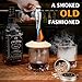 Whiskey Cocktail Smoker Kit with Torch, 6 Flavors Wood Chips, 2 Whiskey Glasses, 2 Ice Ball Molds, Bourbon Old Fashioned Drink Smoker Kit, Gifts for Men, Dad, Husband, Boyfriend(No Butane)