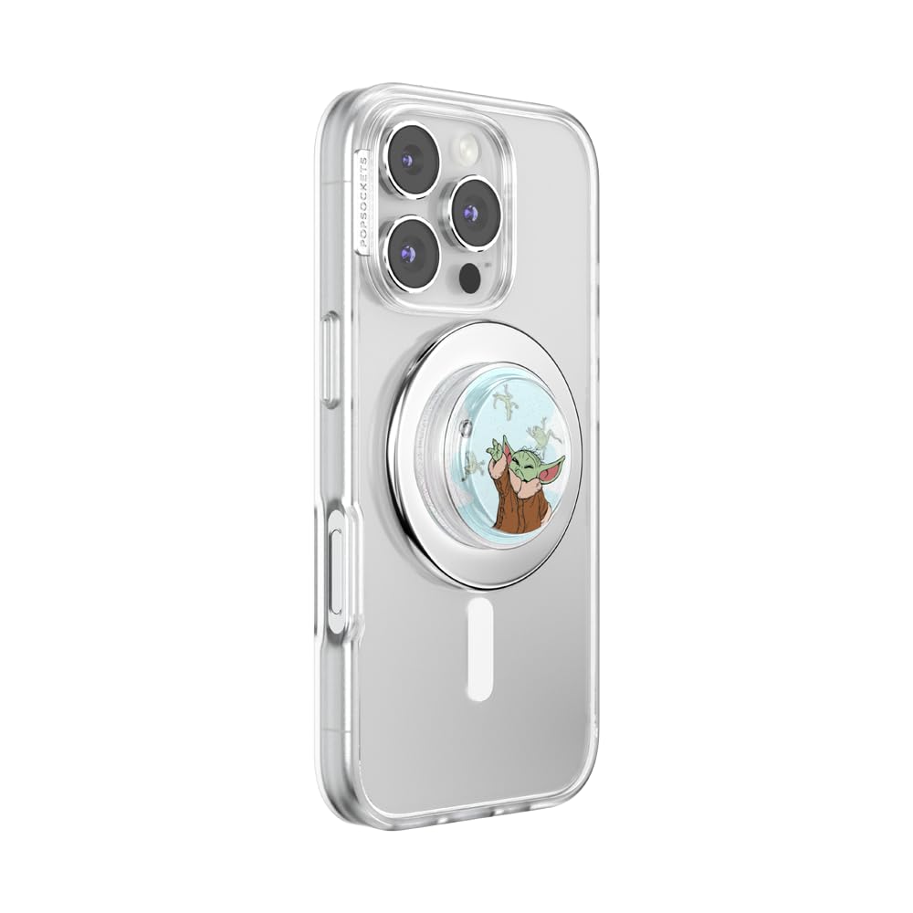 PopSockets Poignée de téléphone pour MagSafe, support magnétique, support de téléphone, Disney – Tidepool Squishy Force Snack