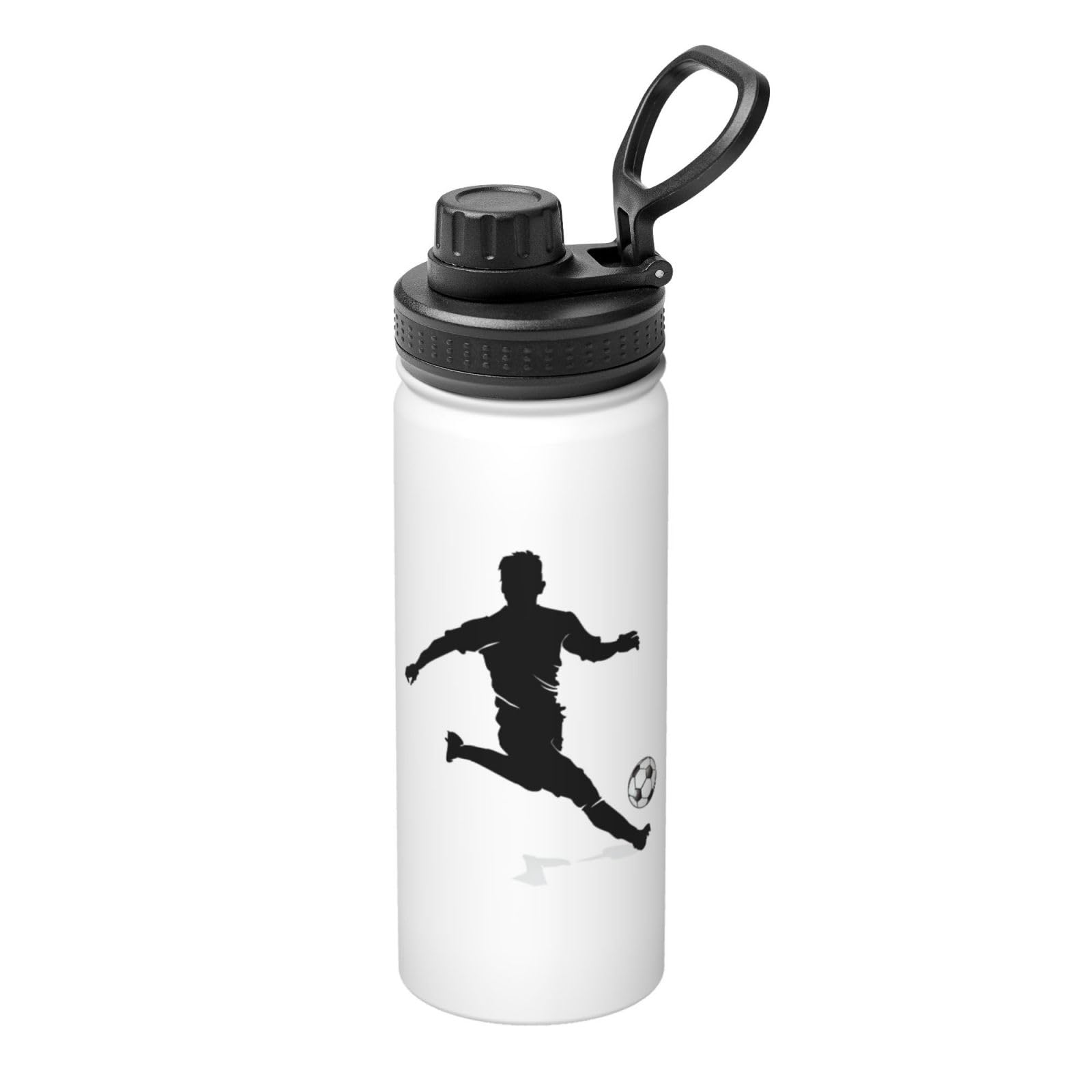 Amazon | サッカー フットボール 水筒 真空断熱 保温 保冷 スポーツ