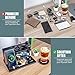 Parkway Home Black Wood Phone Docking Station Compatible with Apple Watch - Wood Charging Station Organizer Stand, Bedside Nightstand Organizer for Men, Holds, Tablet, Glasses, Keys, EDC