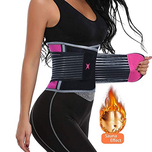 cohaper Women Waist Trimmer Trainer Sport Belt Weight Loss Belly Girdle Body Slim