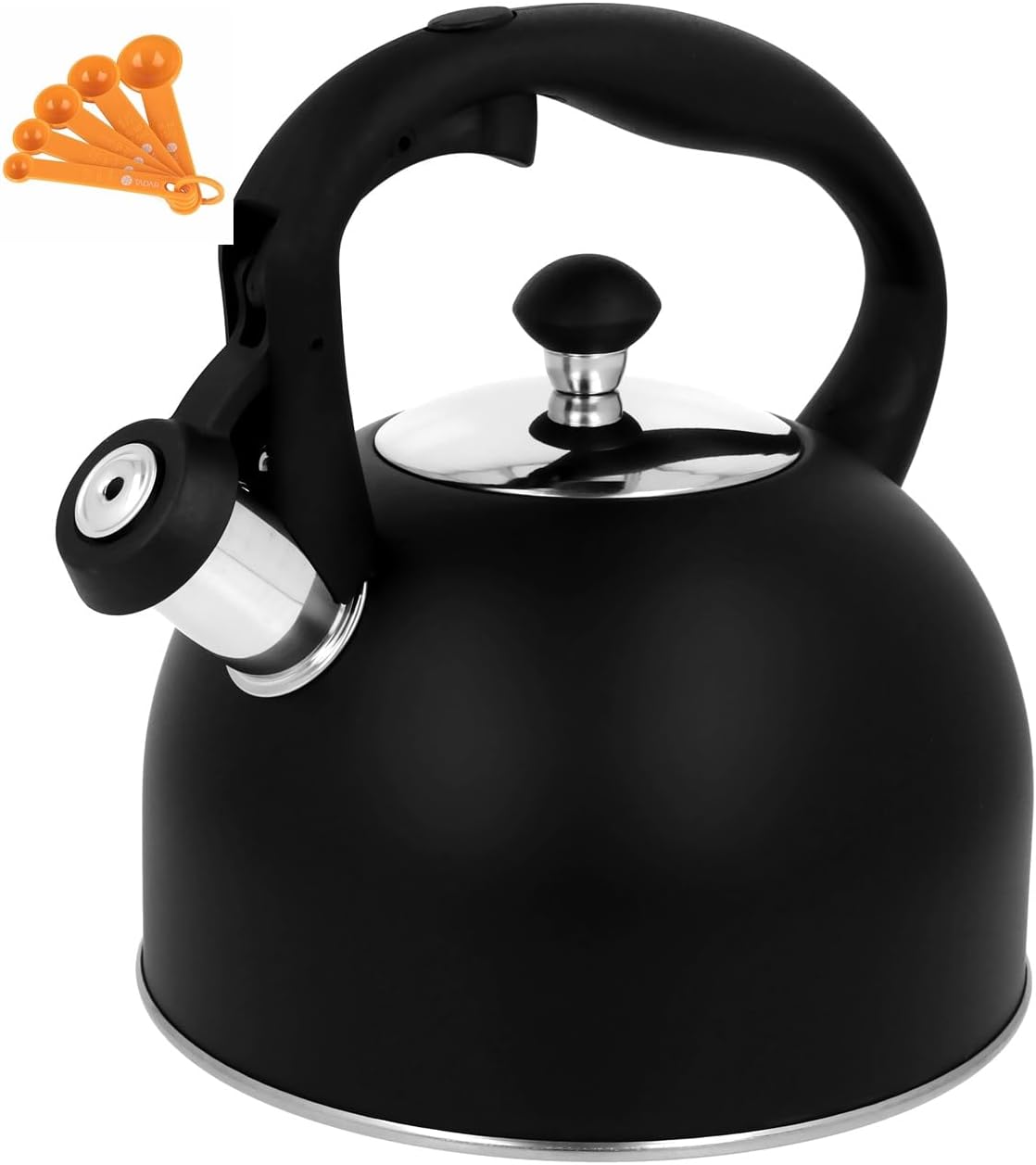Whistling Kettle Stove Top Kettle Mat 2.5l Kettle for Gas Hob Induction