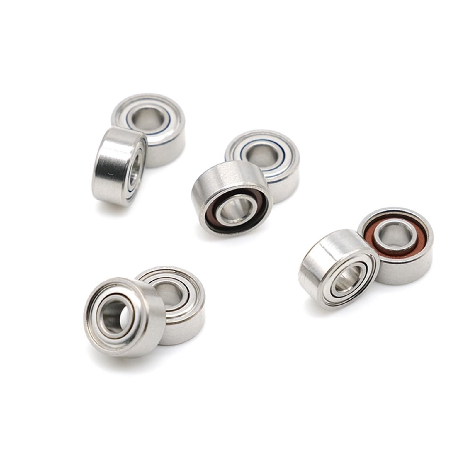2 pezzi SR2-5ZZ CB ibrido in ceramica 3.175 x 7.938 x 3.571 mm ABEC-9 grado manipolo cuscinetti for trapano velocità SR2-5