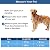 CEESC Large Dog Door for Pets Up to 100 lb, Weatherproof Pet Door for Cats and Dogs, Durable, Snap-in Closing Panel Included, Suitable for Interior and Exterior Doors (Large, White)