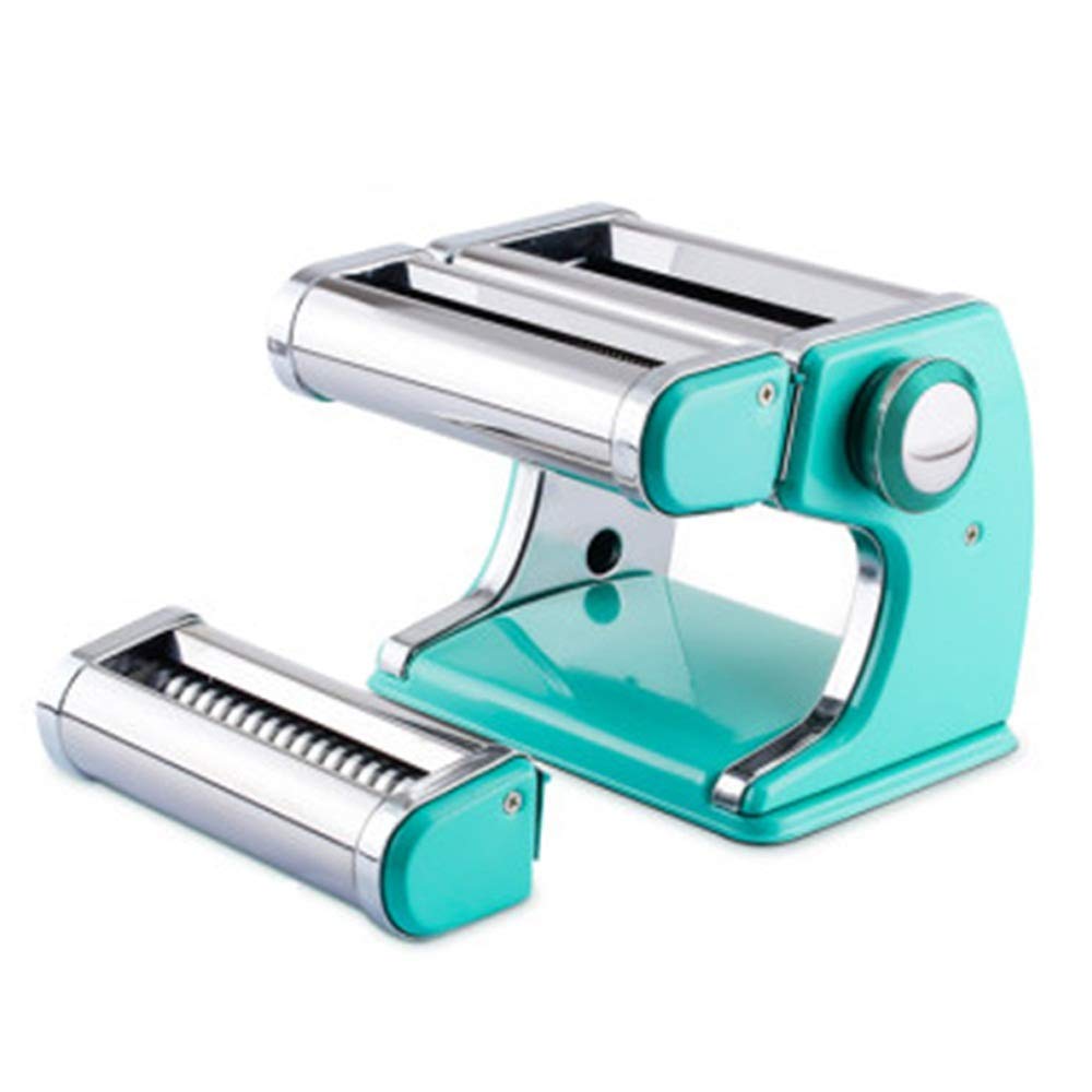 Sjdopulse Black Delicate Pasta Maker Pasta Machine Cutters Noodles Maker With 2 Blades 7 Adjustable Thickness Settings Manual Noodle Maker